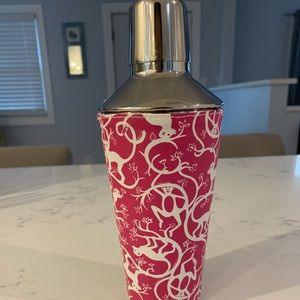 Lilly pulitzer cocktail shaker